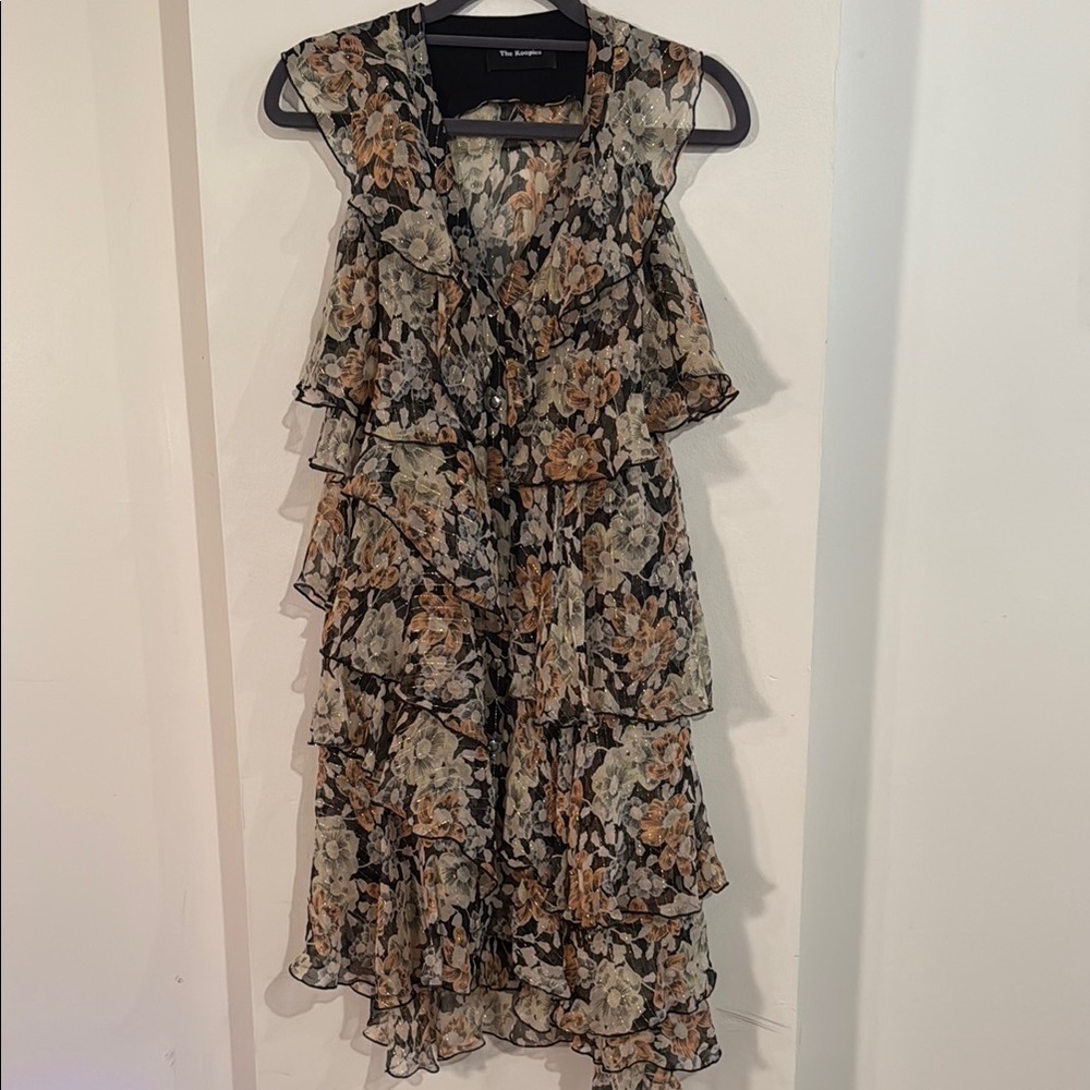 Floral Ruffle Dress